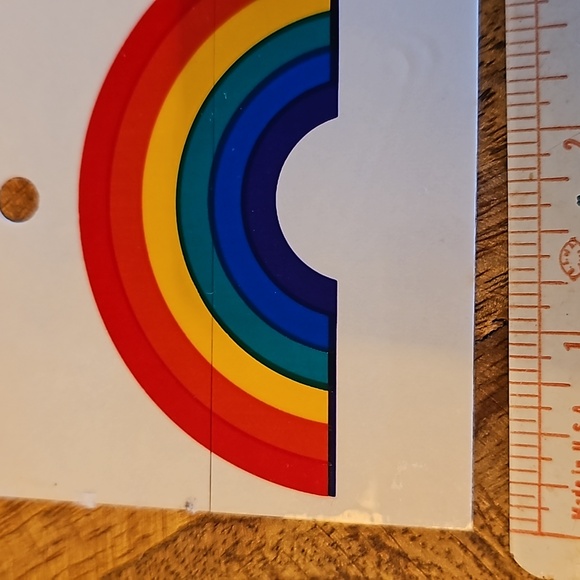 Vintage Rainbow sticker - Picture 3 of 6